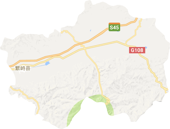 繁峙縣電子地圖