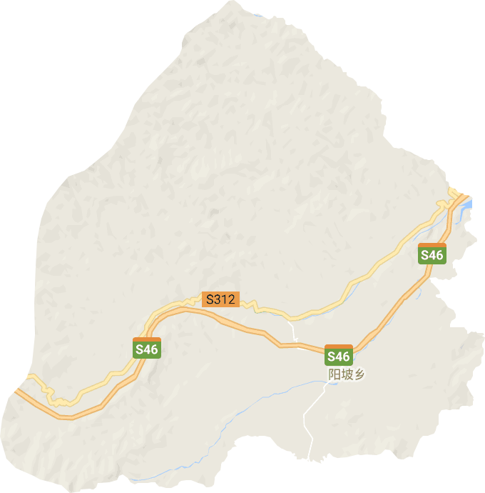 陽坡鄉電子地圖