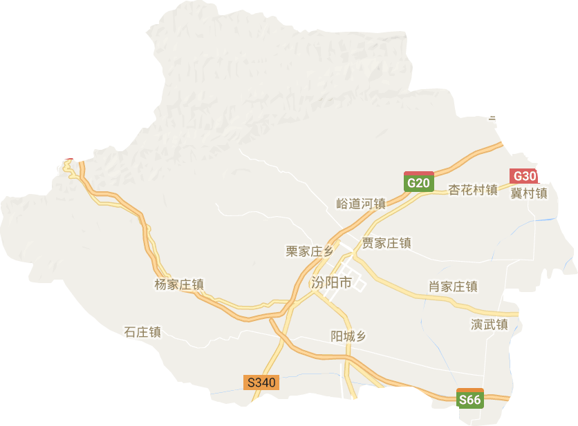 汾陽市電子地圖