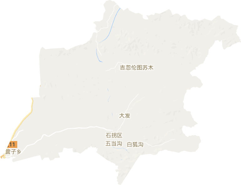 石拐區電子地圖