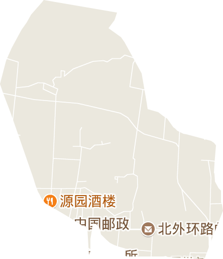 北環路街道電子地圖