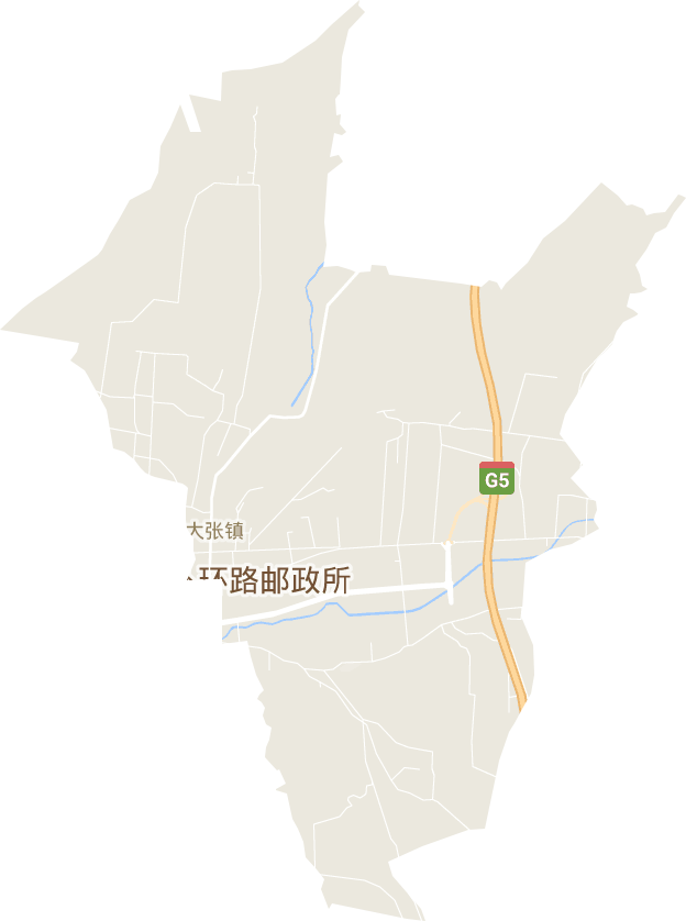 大張鎮電子地圖