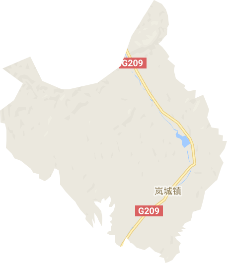 嵐城鎮電子地圖