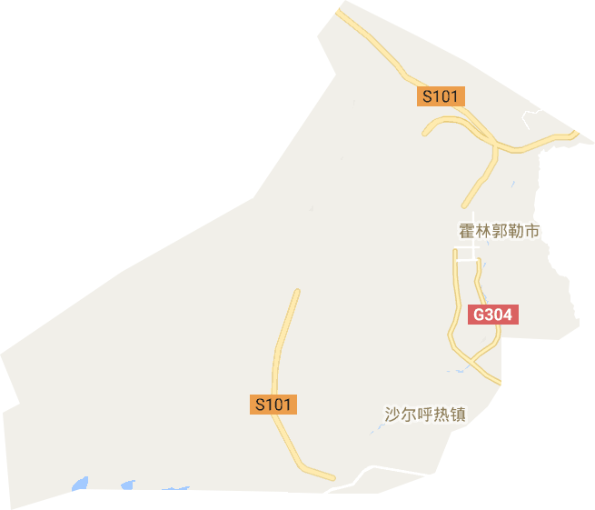 霍林郭勒市電子地圖
