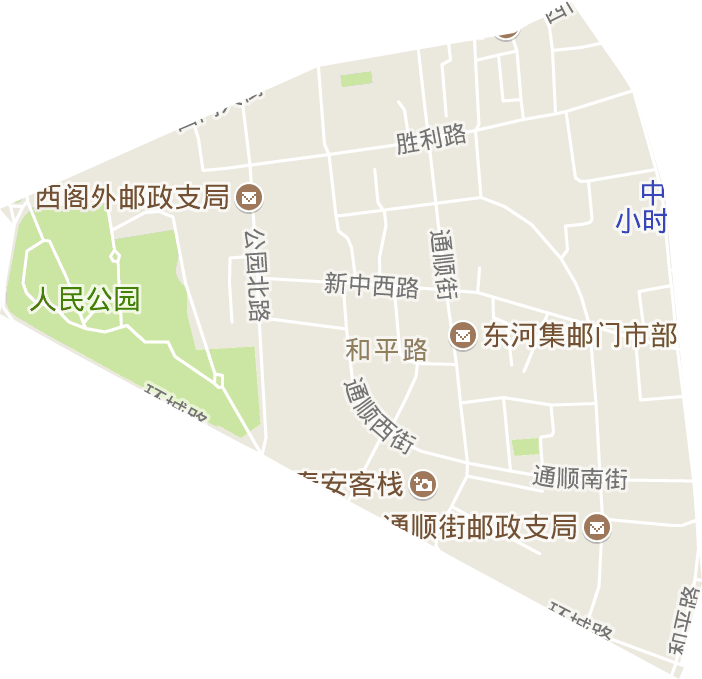 和平街道電子地圖