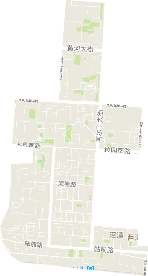 沼潭街道電子地圖