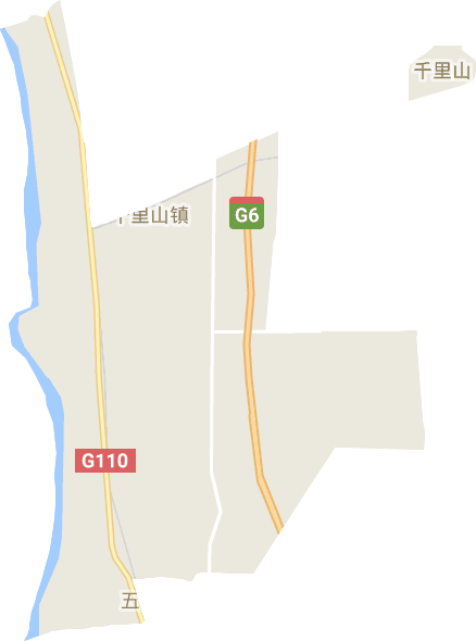 千里山鎮(zhèn)電子地圖