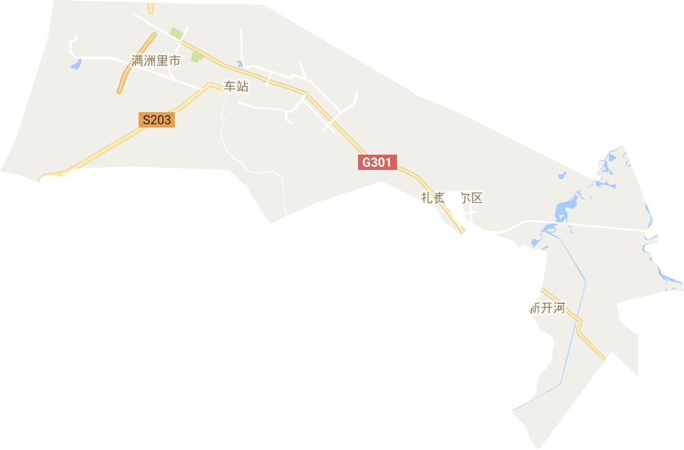滿洲里市電子地圖