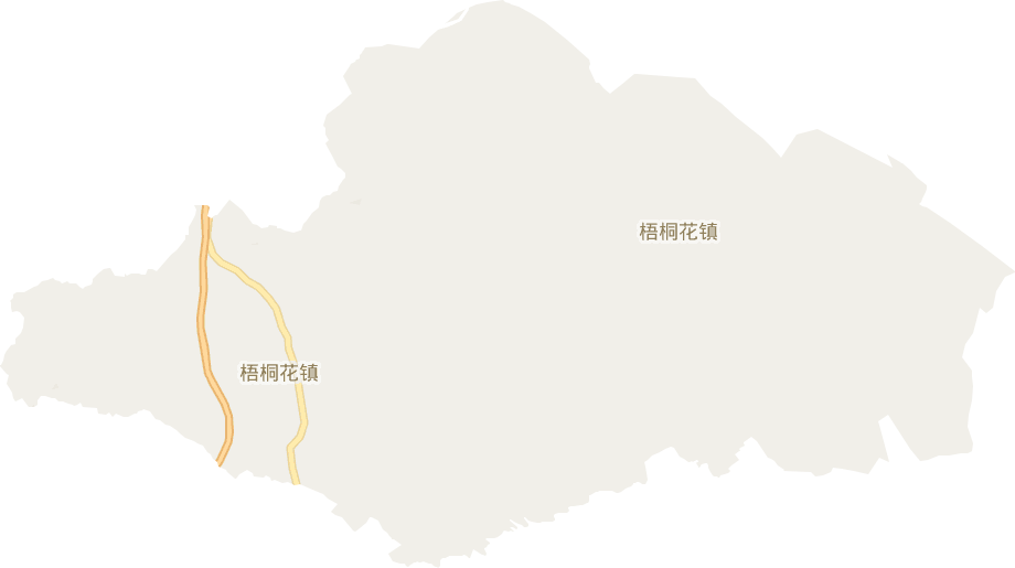 梧桐花鎮電子地圖