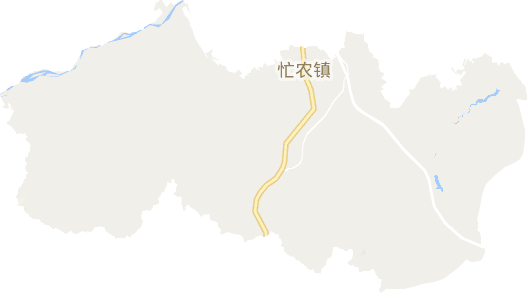 忙農鎮電子地圖