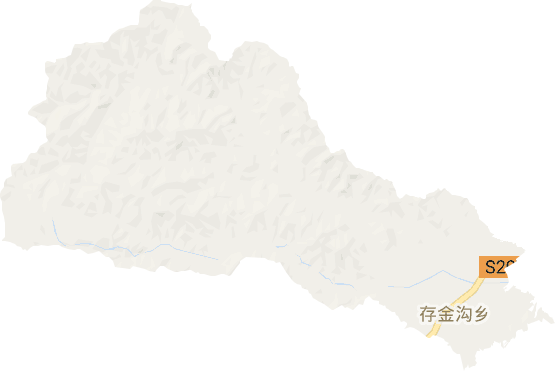 存金溝鄉電子地圖