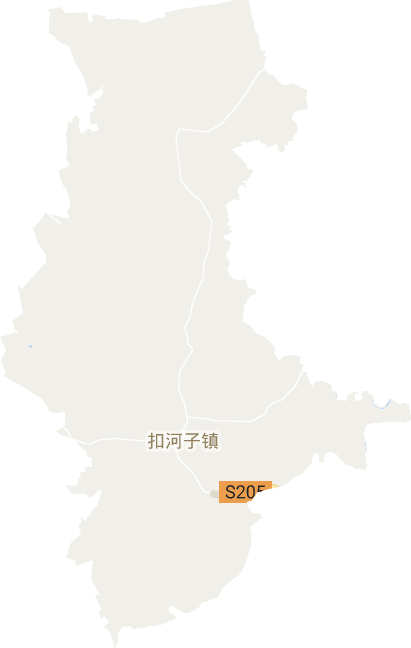 扣河子鎮電子地圖