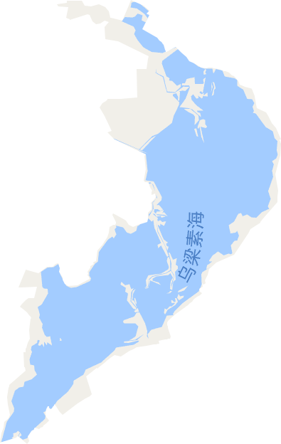 巴彥淖爾市烏梁素海漁場電子地圖