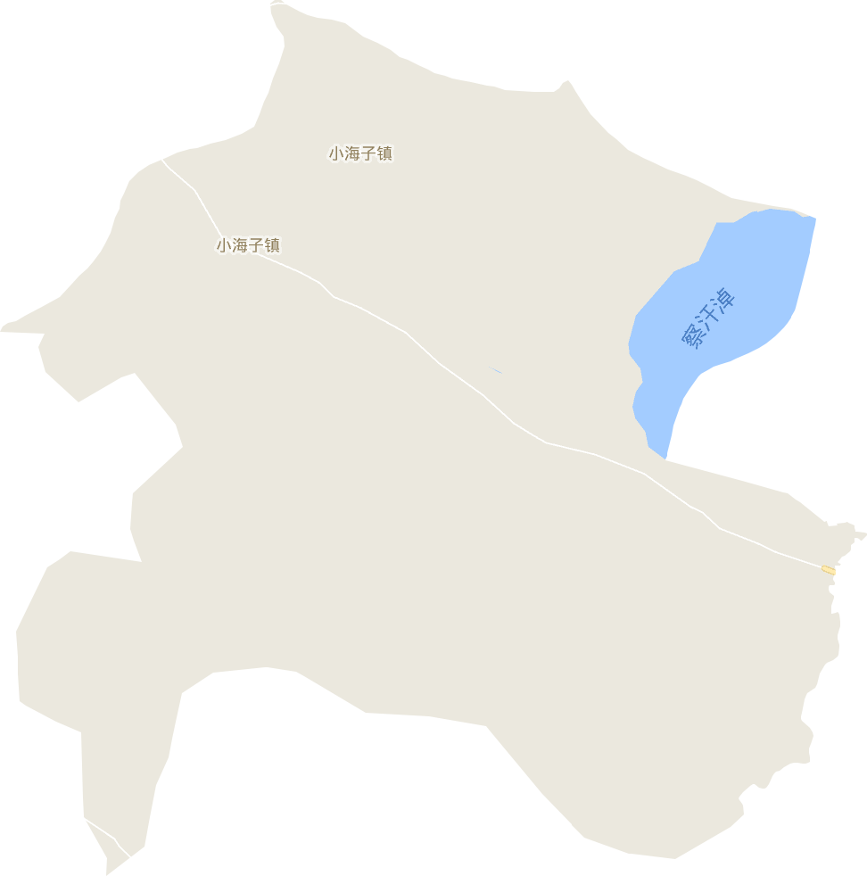 小海子鎮電子地圖
