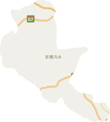 老圈溝鄉電子地圖