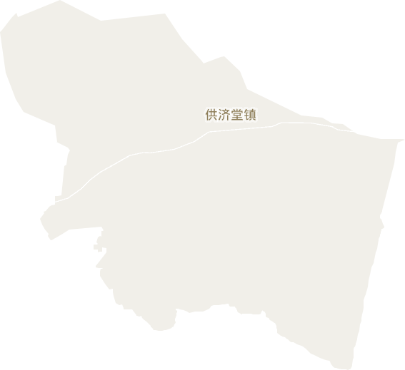 四子王旗供濟堂鎮電子地圖