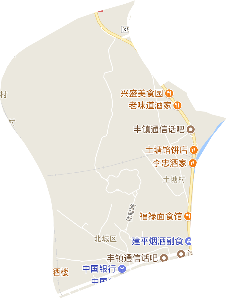 北城區(qū)街道電子地圖