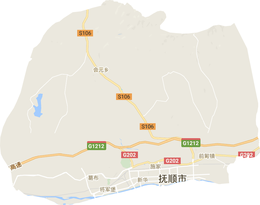 順城區(qū)電子地圖