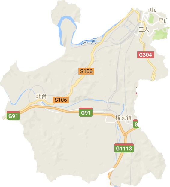 平山區(qū)電子地圖