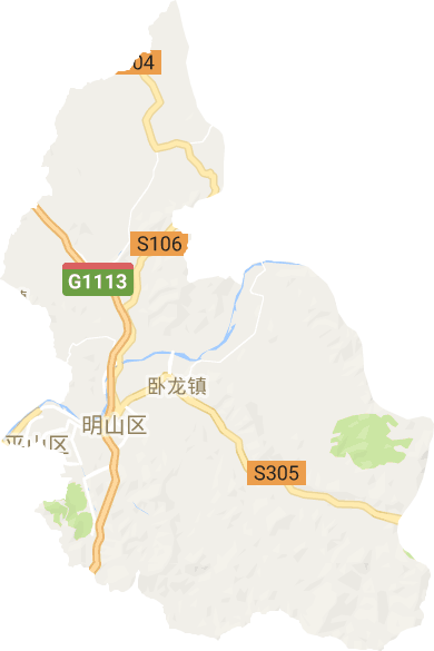 明山區電子地圖