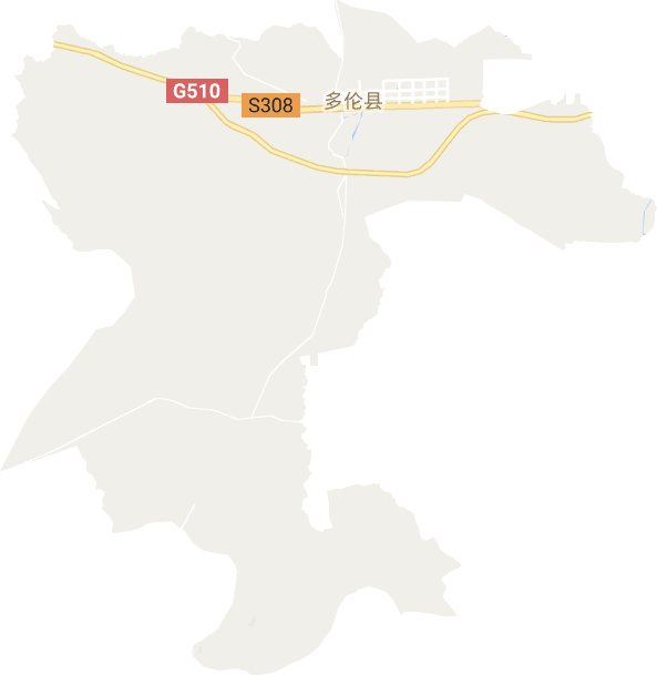 多倫諾爾鎮電子地圖