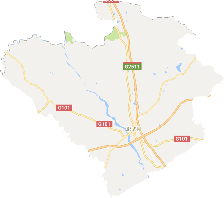彰武縣電子地圖