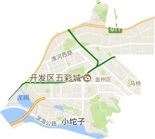 馬橋子街道電子地圖
