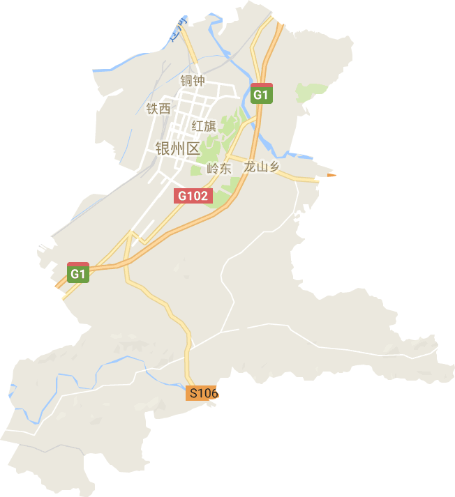 銀州區電子地圖
