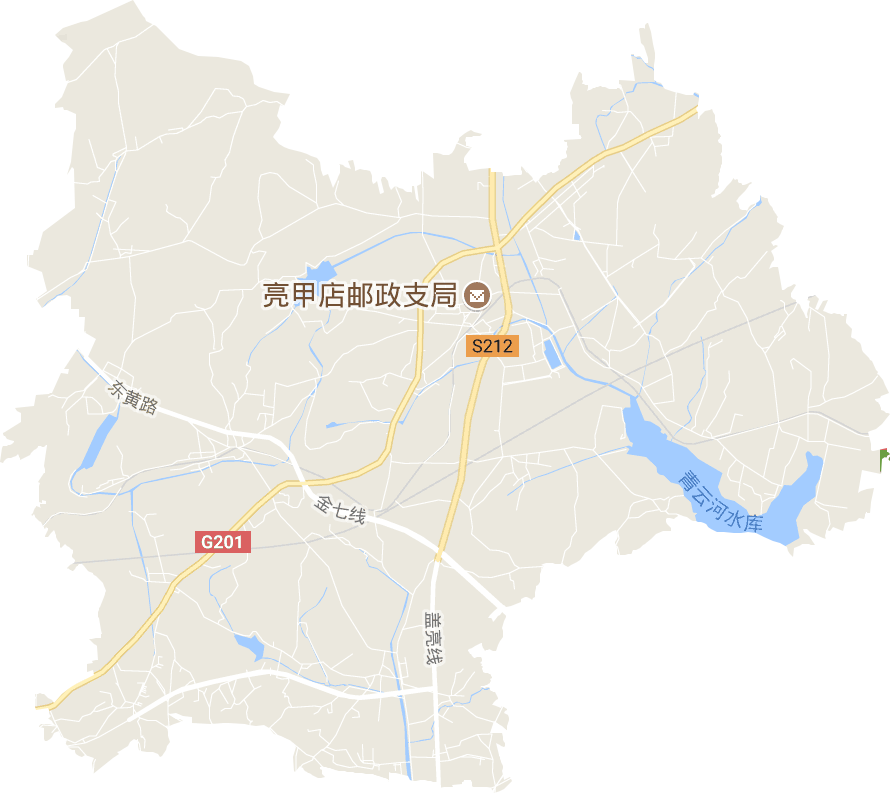 亮甲店街道電子地圖