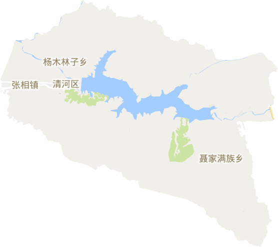 清河區電子地圖
