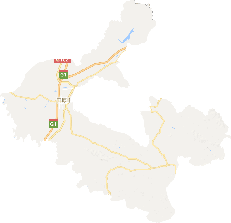 開原市電子地圖