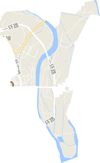 興達街道電子地圖