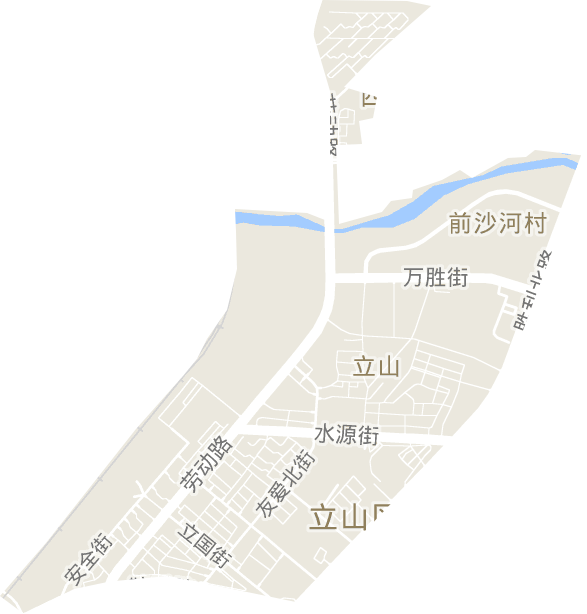立山街道電子地圖