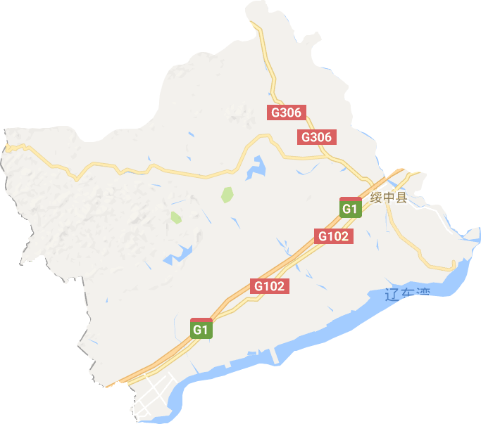 綏中縣電子地圖
