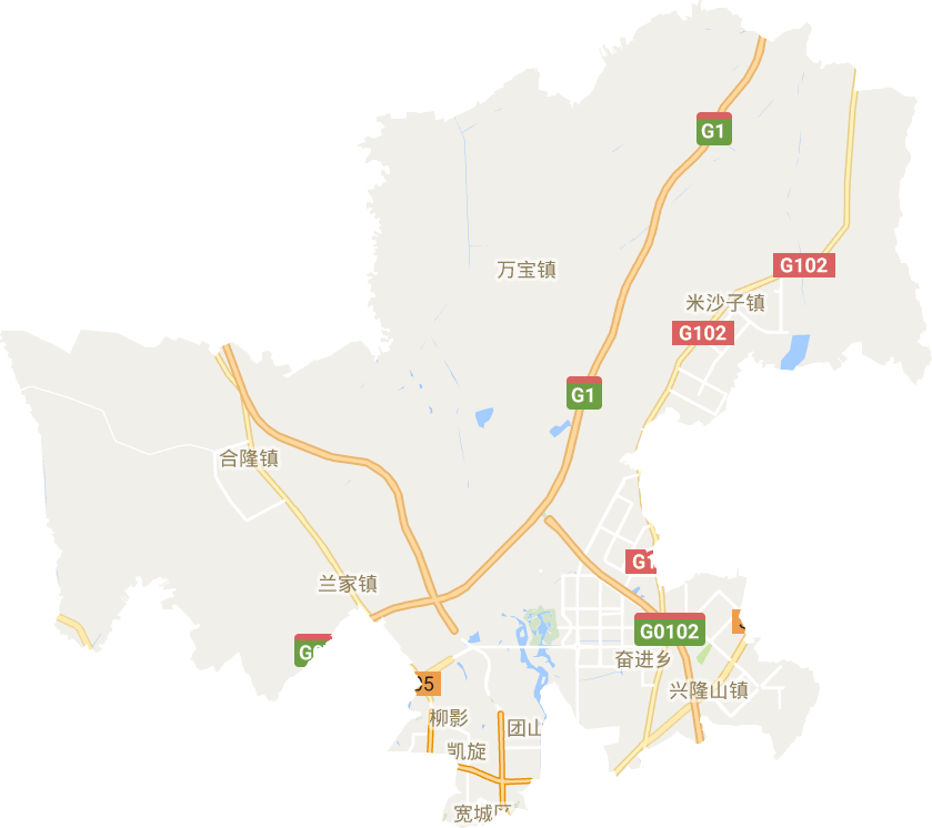 寬城區電子地圖