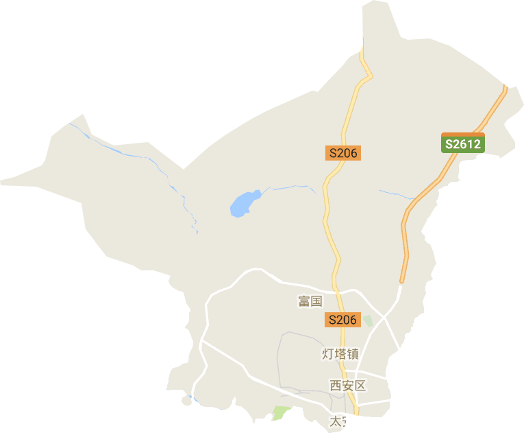 西安區(qū)電子地圖