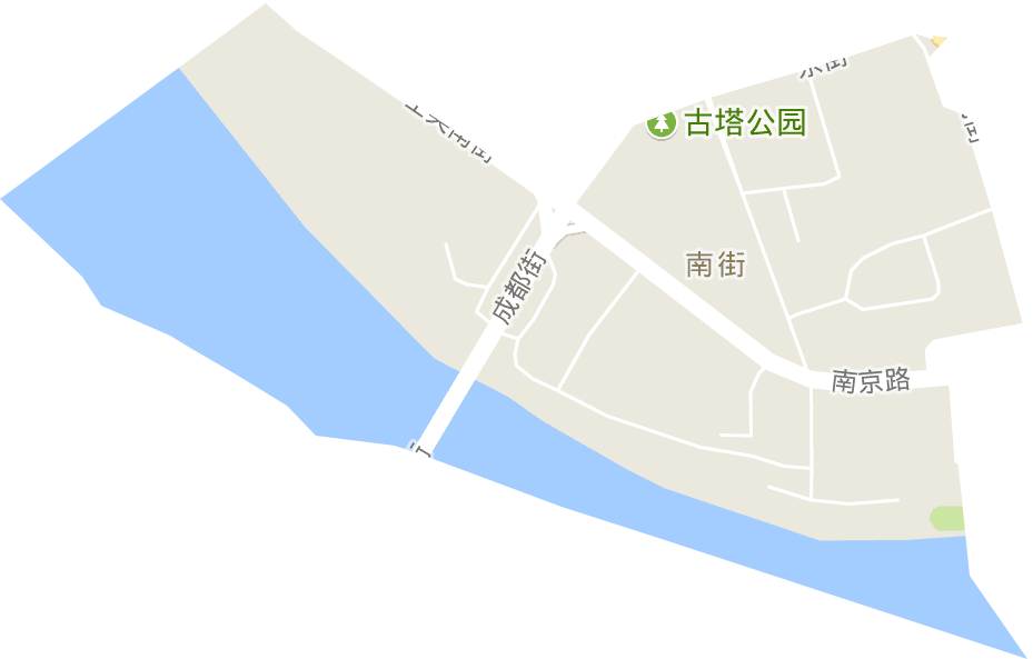 南街街道電子地圖