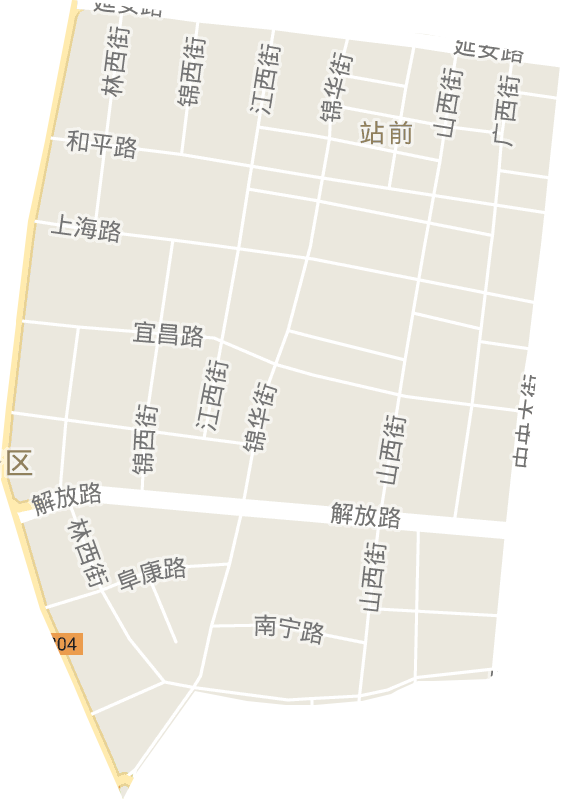 站前街道電子地圖