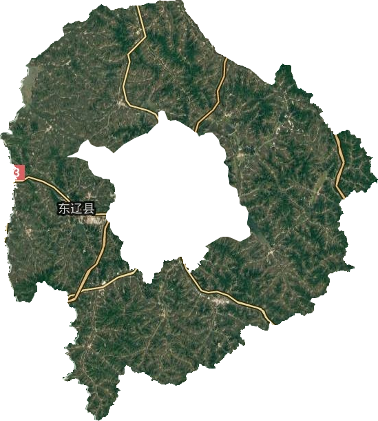 東遼縣衛星圖