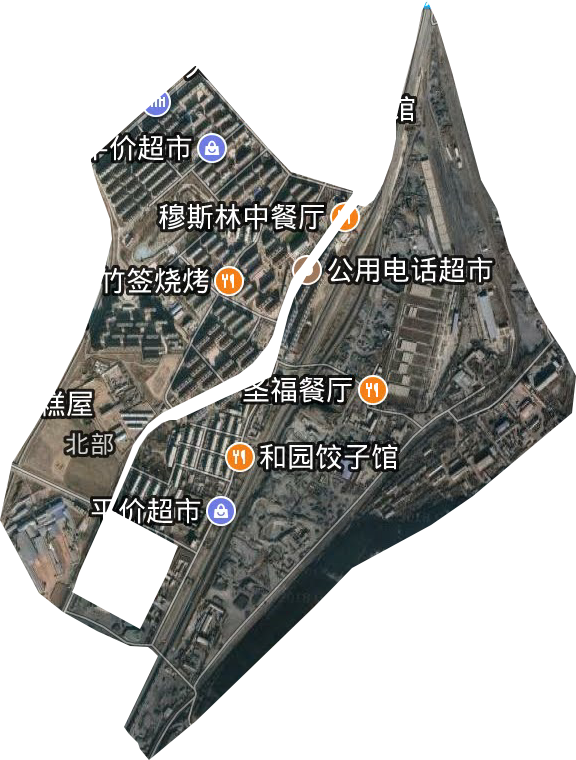 益民街道衛星圖