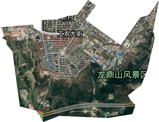 新村街道衛(wèi)星圖