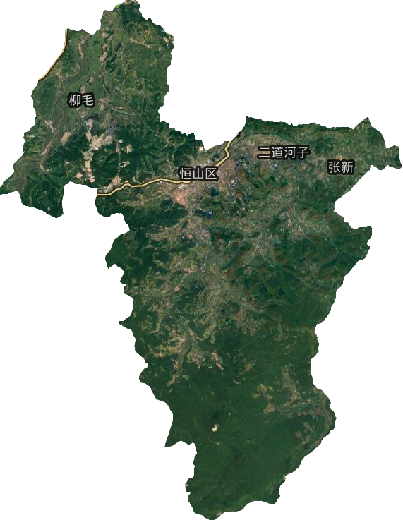 恒山區(qū)衛(wèi)星圖