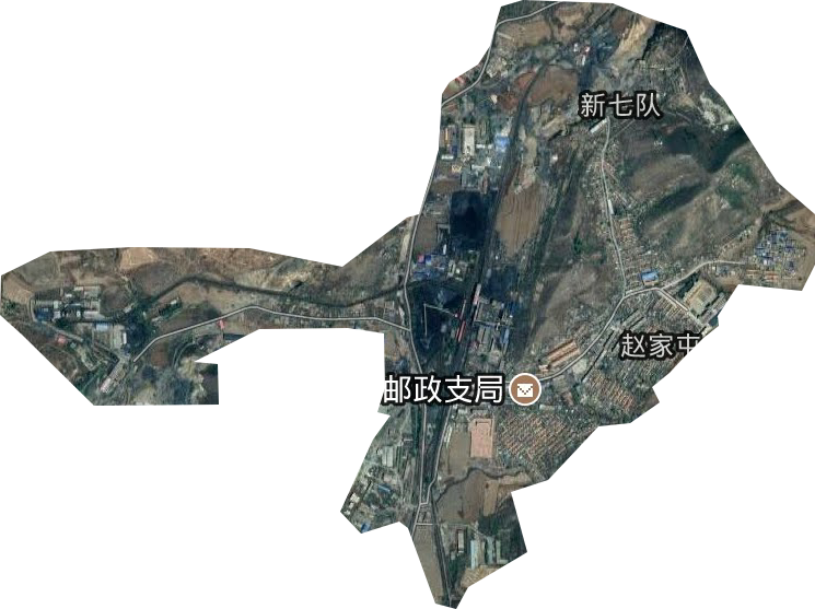 趙家屯街道衛(wèi)星圖