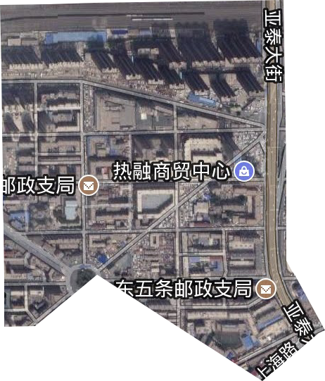 南廣街道衛星圖