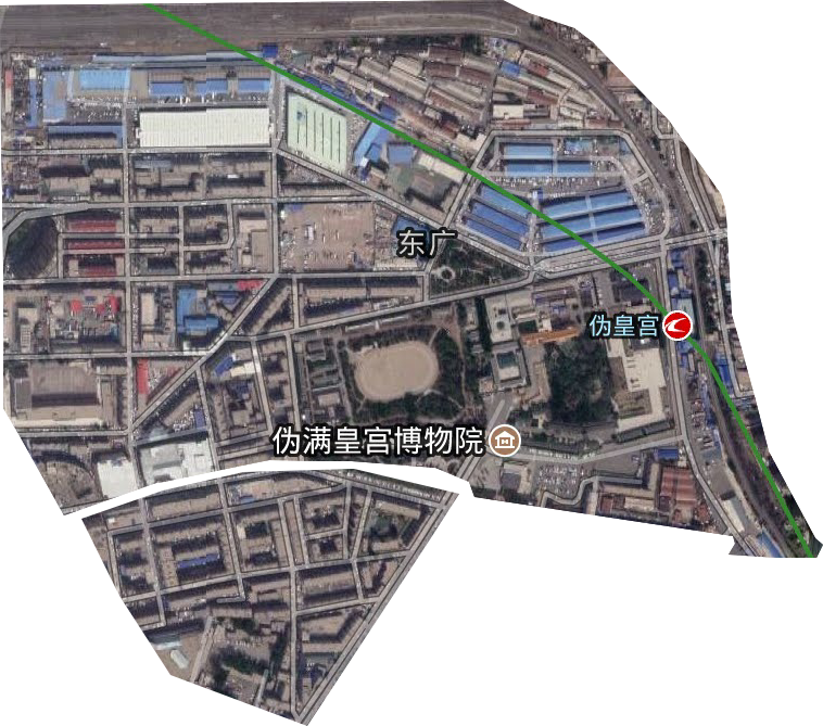東廣街道衛星圖