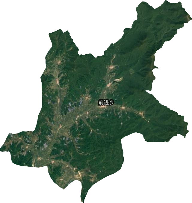 前進鄉衛星圖