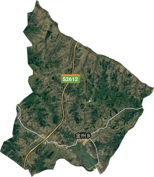 金洲鄉衛星圖