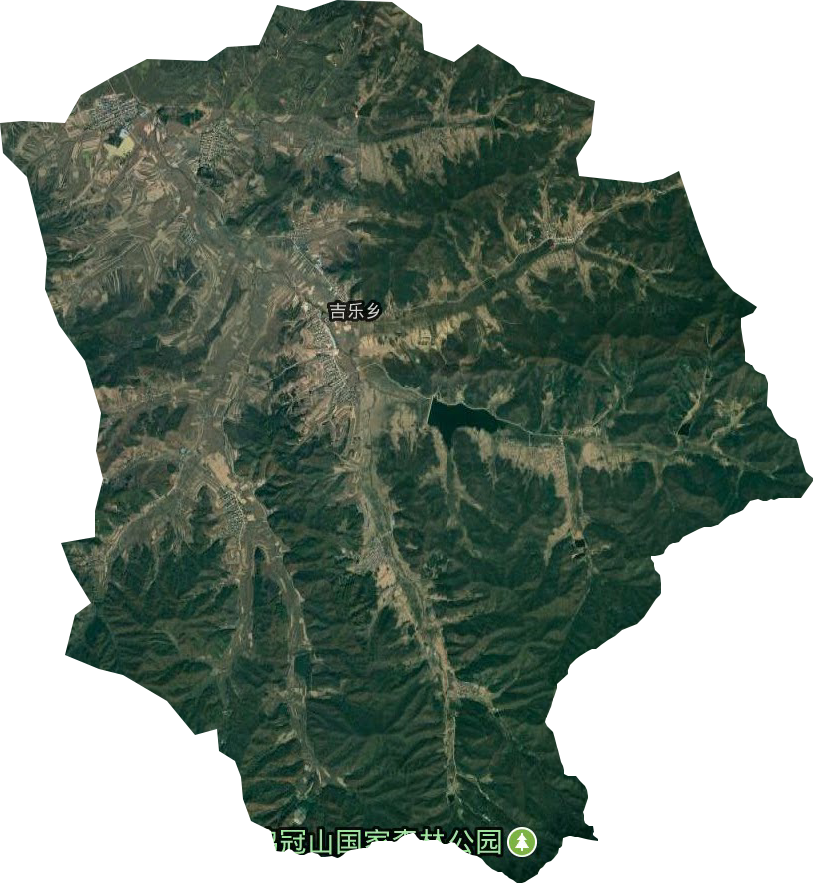 吉樂鄉衛星圖