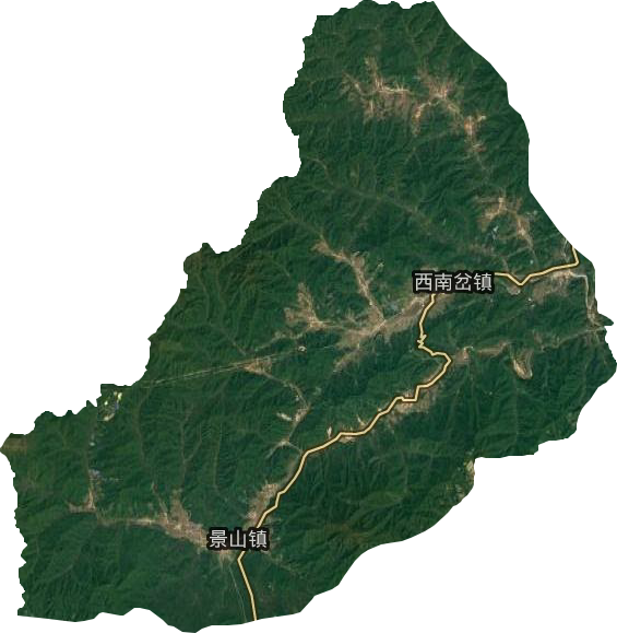 景山鎮(zhèn)衛(wèi)星圖