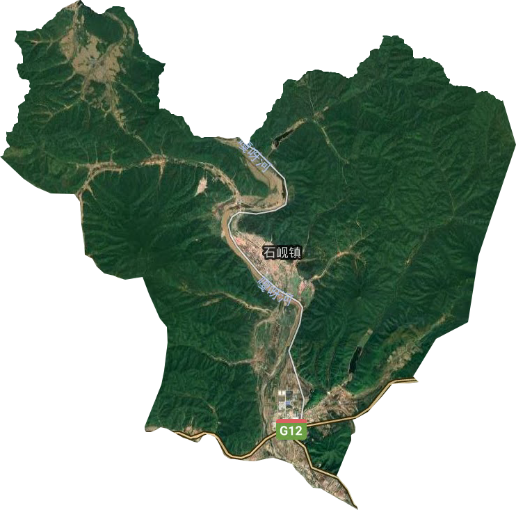 石峴鎮衛星圖